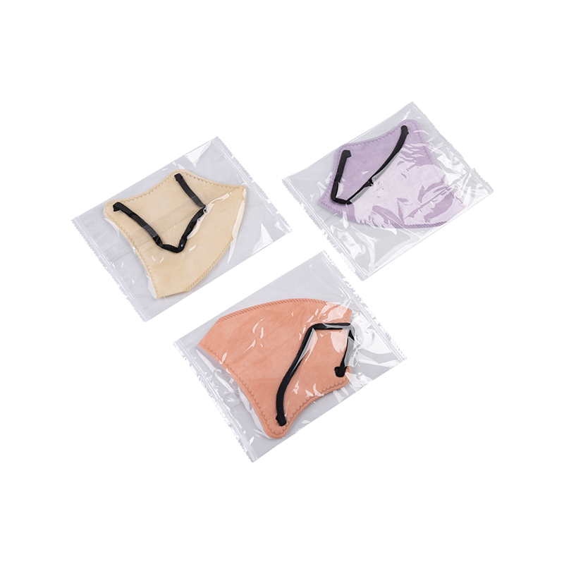 Colorful 3D face mask