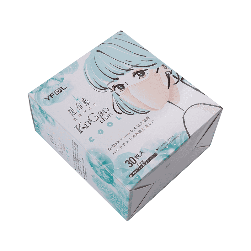Beige ice touch 3D mask 